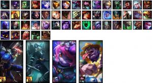LoL Account NA S7 Unranked Champions 50 Skins 4 Rune Pages 3 Blue Essence 3259 RP 65